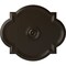 Ekena Millwork Waltz Ceiling Medallion (Fits Canopies up to 5 1/4"), 24"W x 20 1/2"H x 1 1/8"P, Stone Hearth CM24WASHF - alternate 1